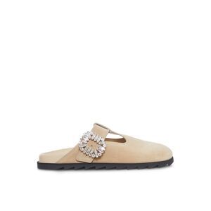 Roger Vivier Women Slidy Viv Suede Mule